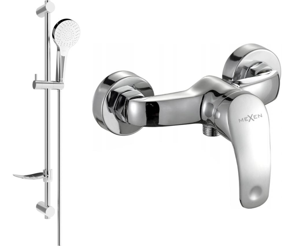 MEXEN - Fabia DF05 sprchová baterie s příslušenstvím, chrom 74654DF05-00