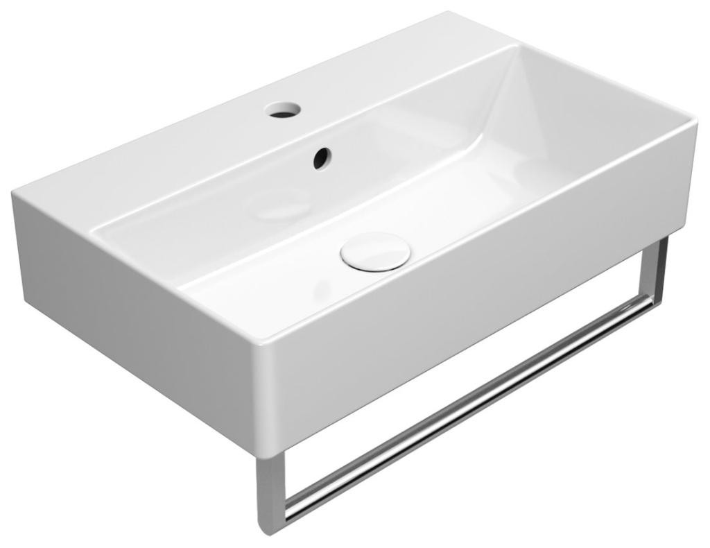 GSI – KUBE X keramické umyvadlo 60x37cm, bílá ExtraGlaze 9454111