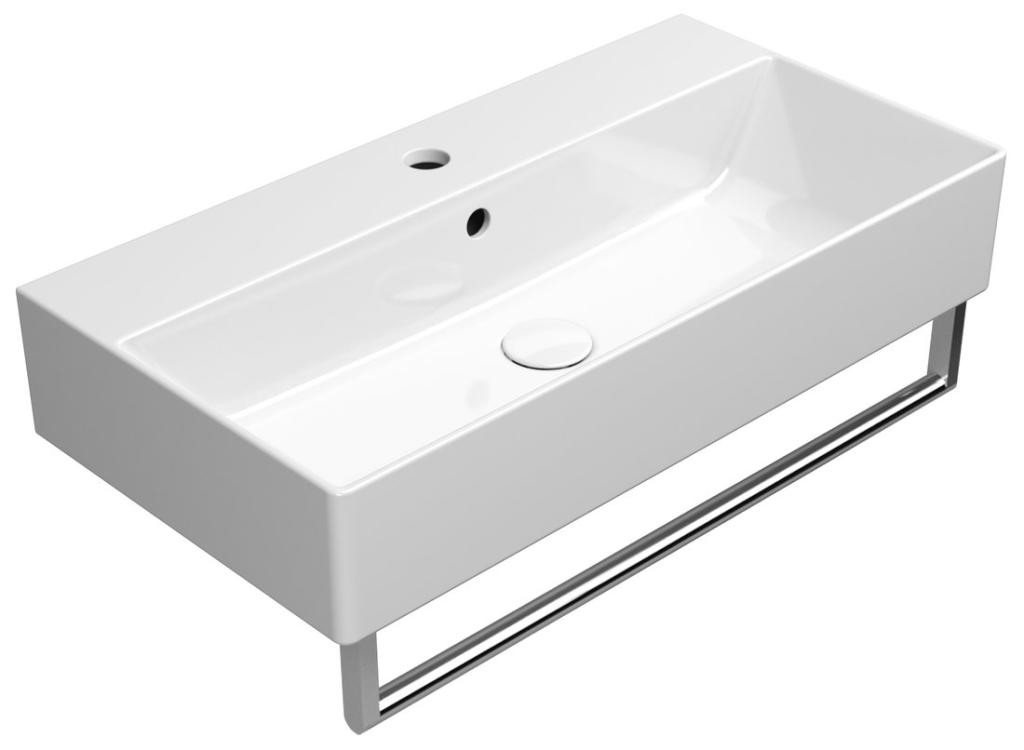 GSI – KUBE X keramické umyvadlo 70x37cm, bílá ExtraGlaze 9455111