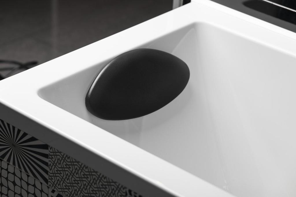 POLYSAN – YORO podhlavník do vany, antracit 250504