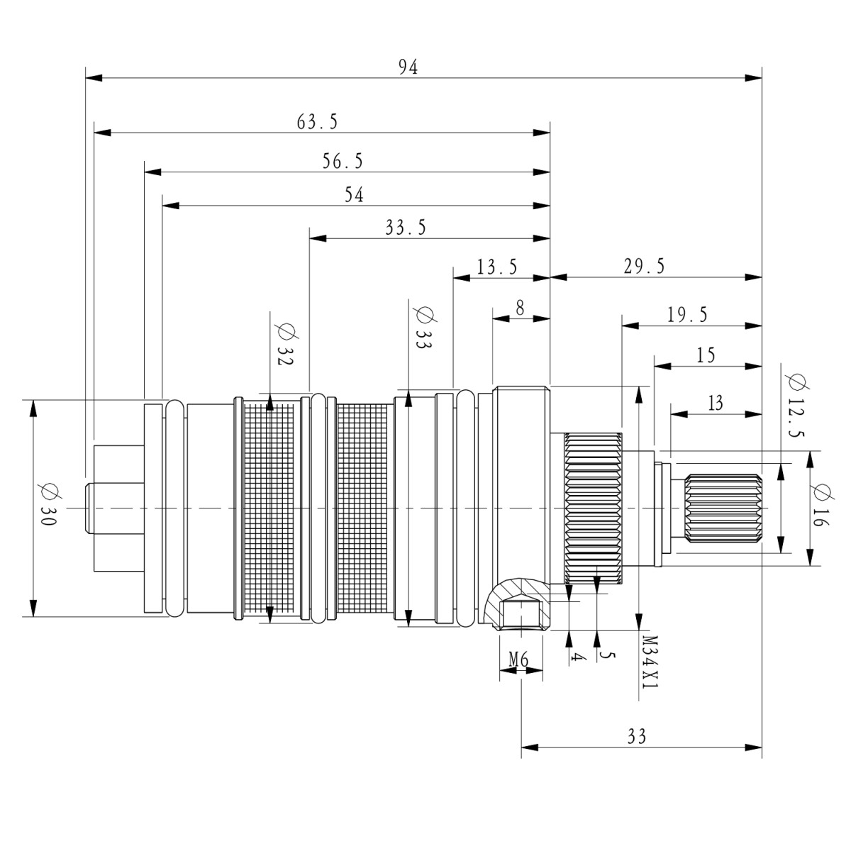 SAPHO – Termostatická kartuše KU436