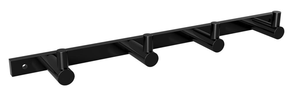 SAPHO - X-ROUND BLACK čtyřháček, černá mat XR204B