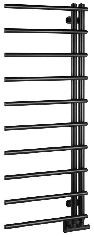 SAPHO - JUSTINA otopné těleso 500x1246 černá mat IR546B