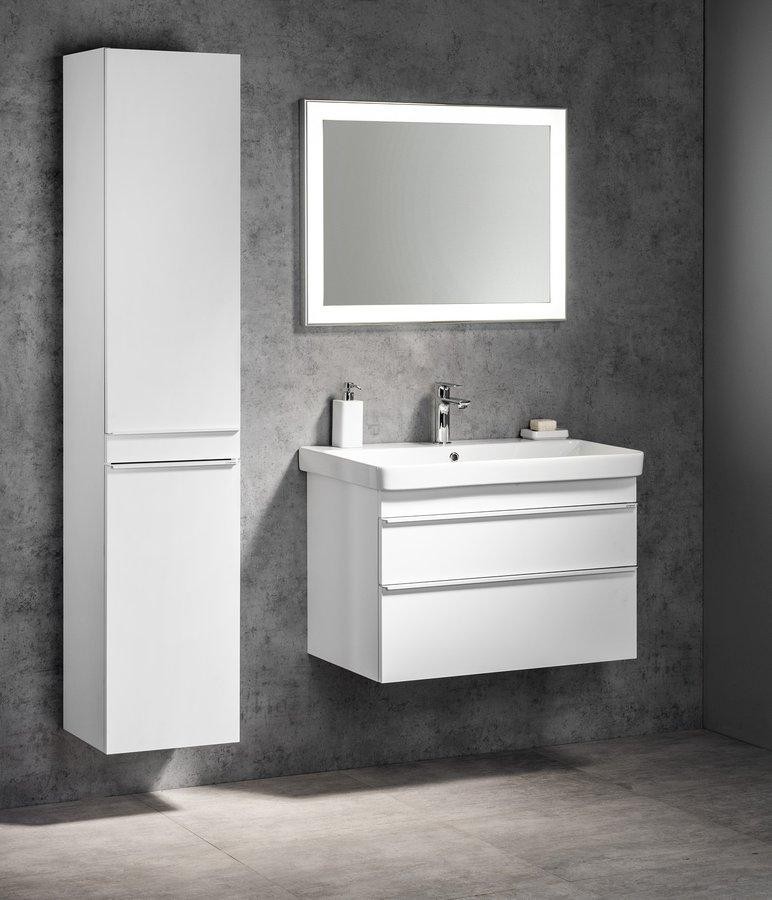 SAPHO – SITIA umyvadlová skříňka 101,4x50x44,2cm, 2xzásuvka, bílá mat SI105-3131