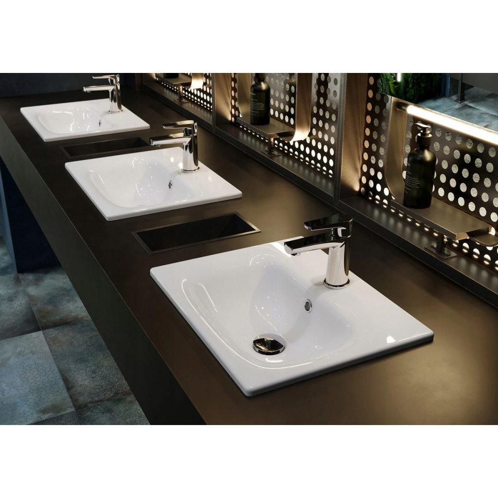 CERSANIT – Zápustné keramické umyvadlo MODUO 80 K116-044