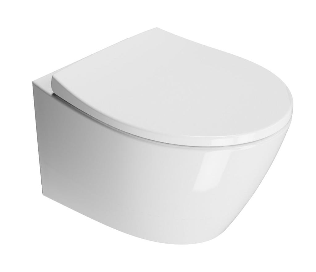 GSI – MODO závěsná WC mísa, Swirlflush, 37x52cm, bílá ExtraGlaze 981611