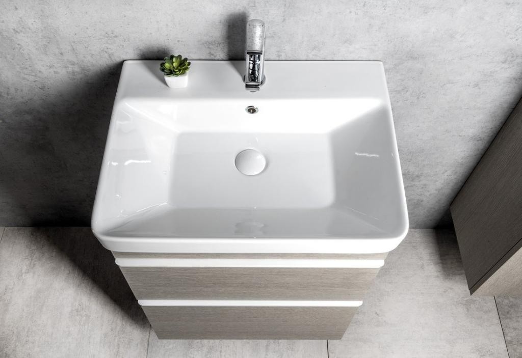 SAPHO – THALIE 60 keramické umyvadlo nábytkové 60x46cm, bílá TH11060