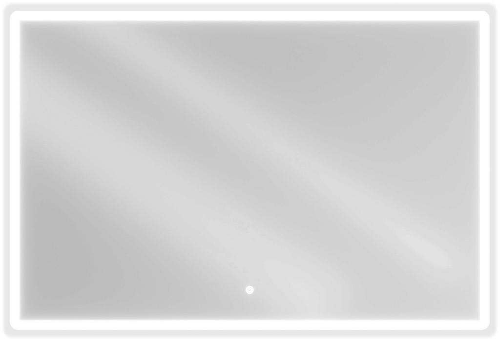 MEXEN - Navia zrcadlo s osvětlením 120 x 80, LED 6000K, 9803-120-080-611-00
