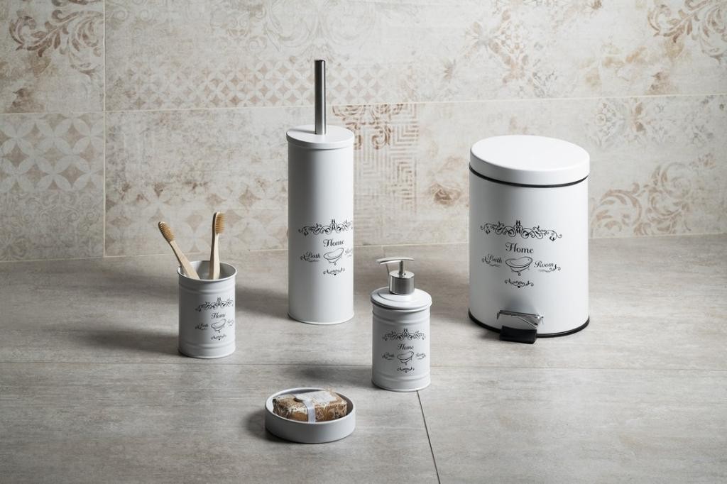 AQUALINE – NICEA sklenka na postavení, bílá 7502