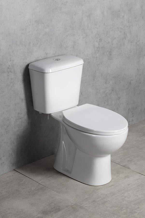 AQUALINE – ESMERALDA WC sedátko, Soft Close, bílá ES8816