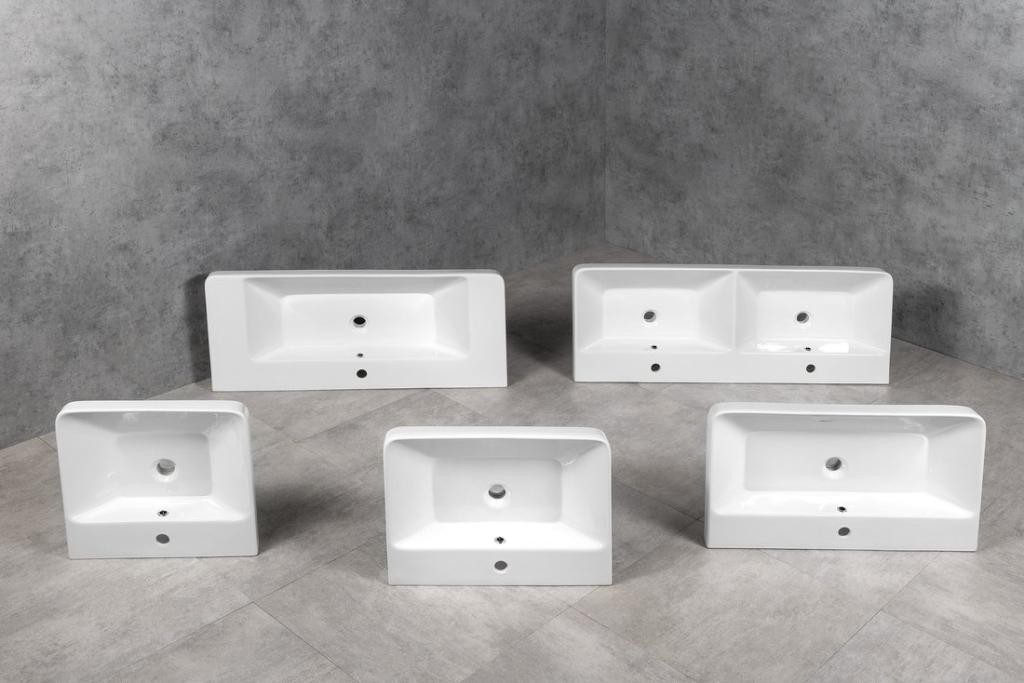 SAPHO – THALIE 60 keramické umyvadlo nábytkové 60x46cm, bílá TH11060