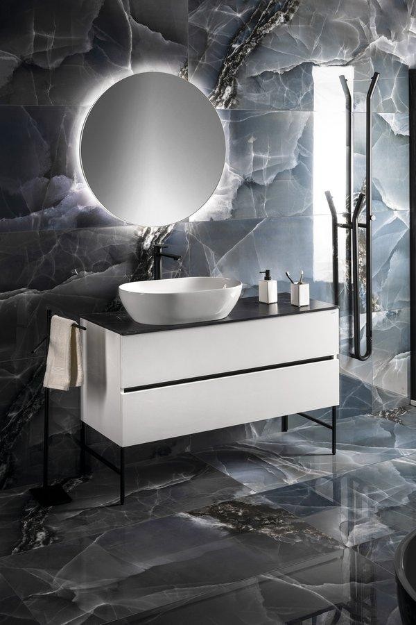 GSI – PURA keramické umyvadlo na desku 60x37cm, bílá ExtraGlaze 883411