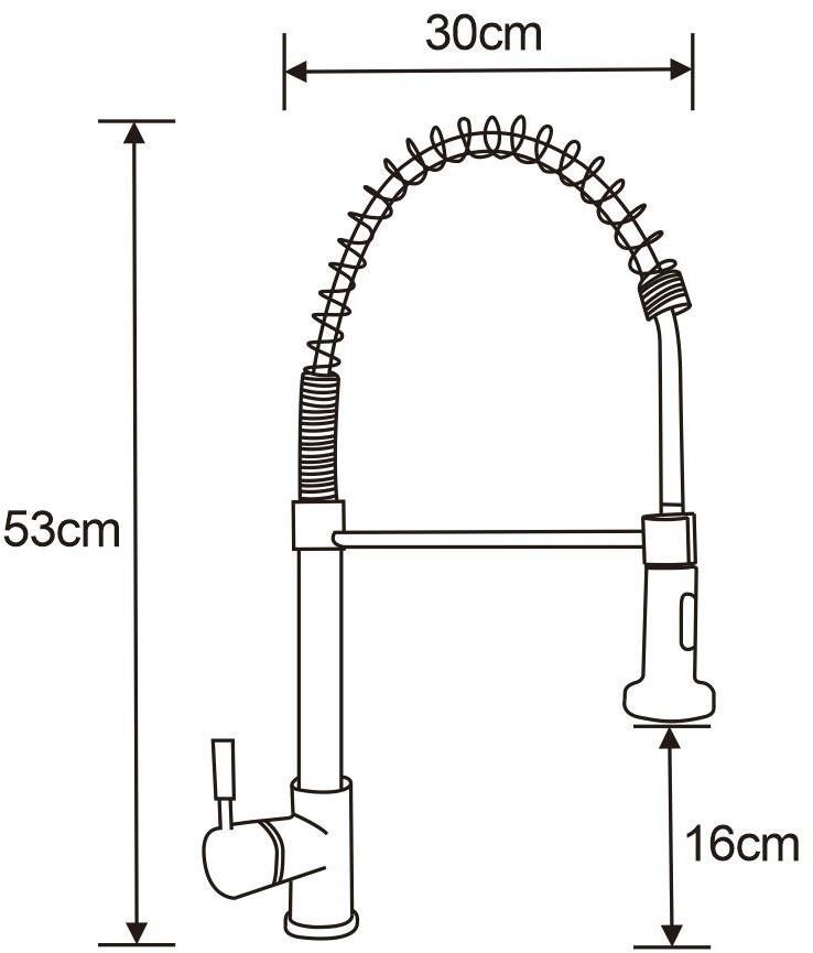 MEXEN – Clara dřezová baterie, chrom 670501-00