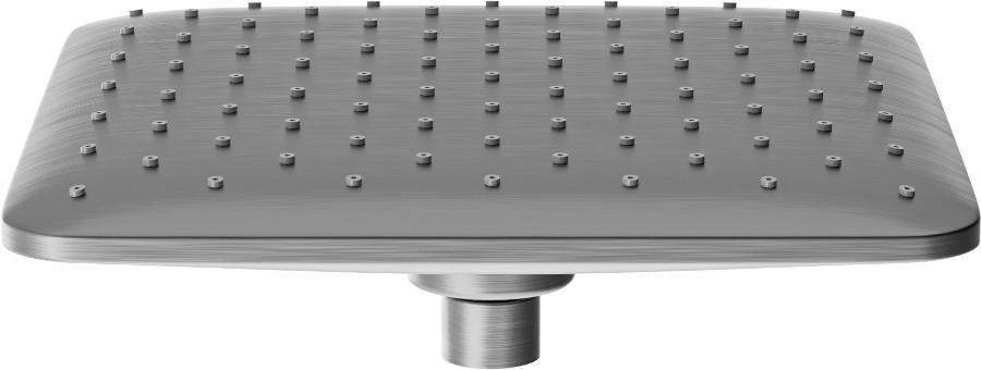 MEXEN – D-62 Hlavová sprcha, 20×20, grafit 79762-66