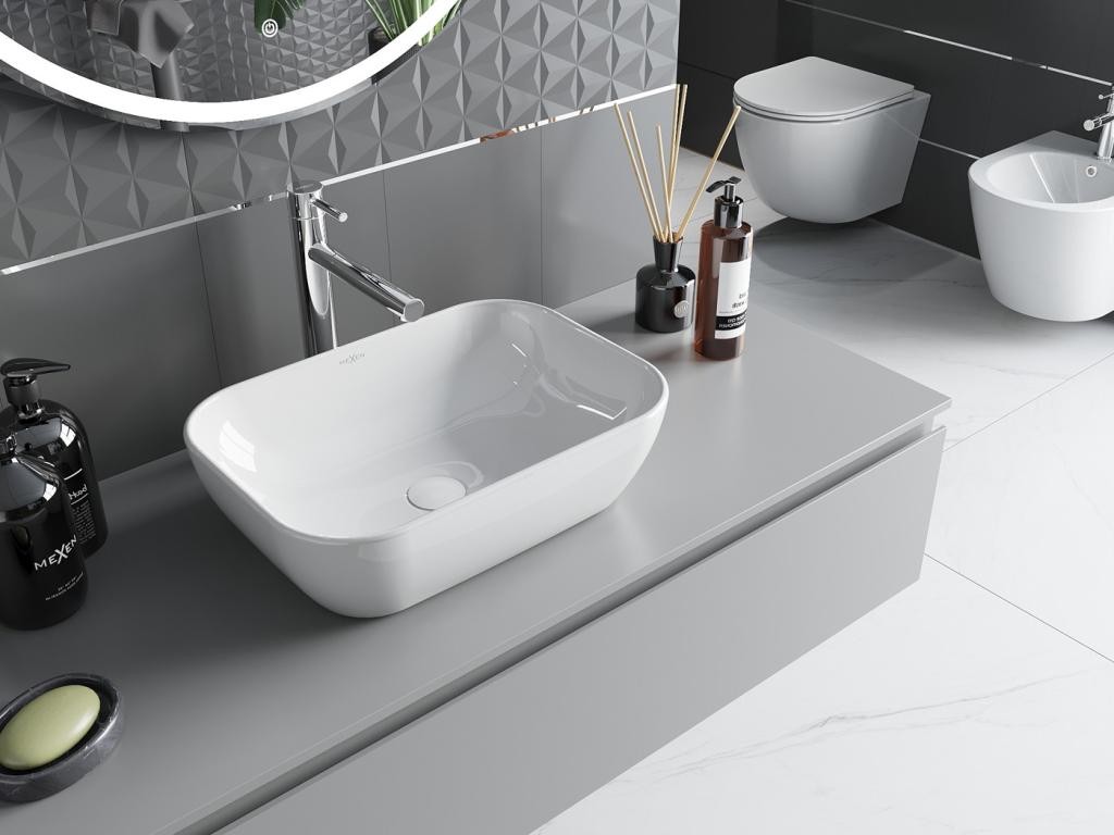 MEXEN – Rita umyvadlo na desku 45x32cm bílá 21084500