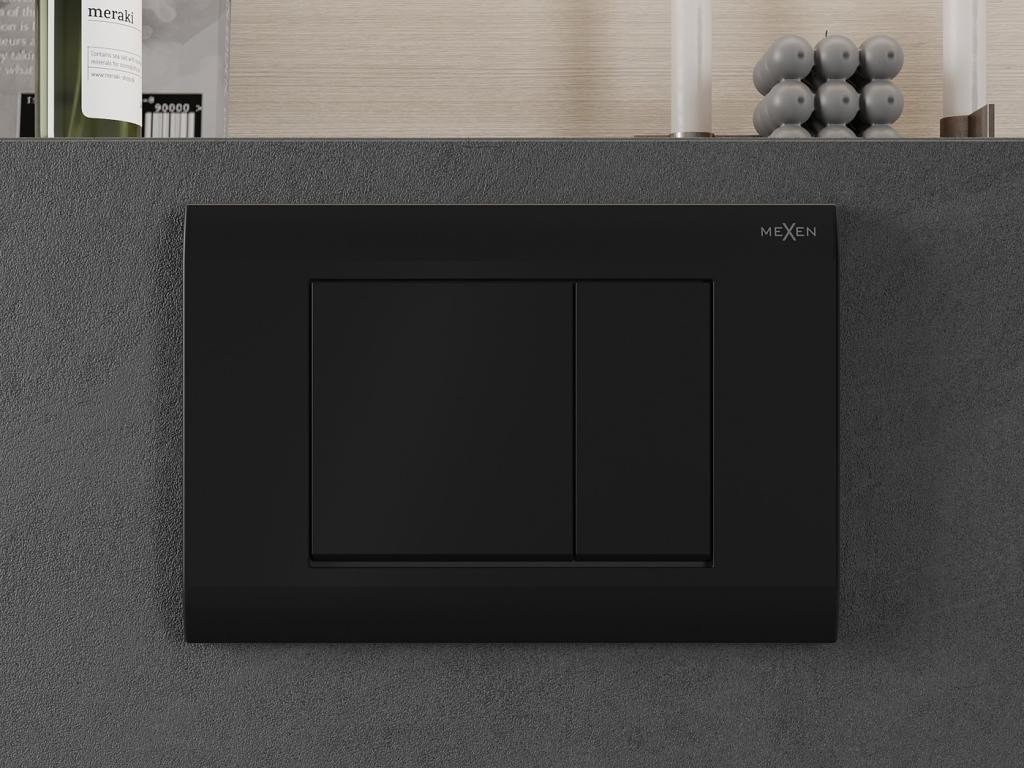 MEXEN – Fenix01 černá tlačítka flush /kompatibilní s Geberit Sigma UP300 a UP320/ 600103