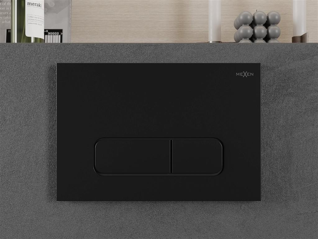 MEXEN – Fenix02 černá tlačítka flush /kompatibilní s Geberit Sigma UP300 a UP320/ 600203