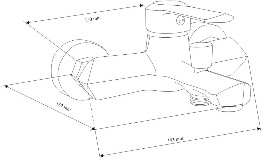 MEXEN – Saber R62 vanová baterie se sprchou set, černá 7213R62-70