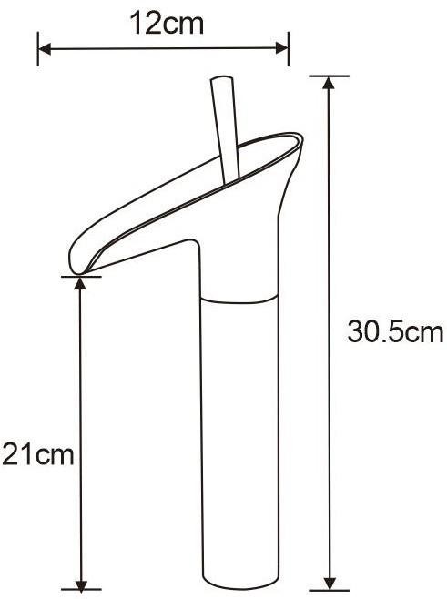 MEXEN – Orion umyvadlová baterie vysoká, zlatá 745510-50