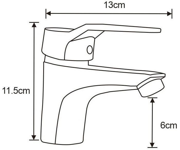 MEXEN – Caro R62 SET vanová a umyvadlová baterie, černá 746603R62-70