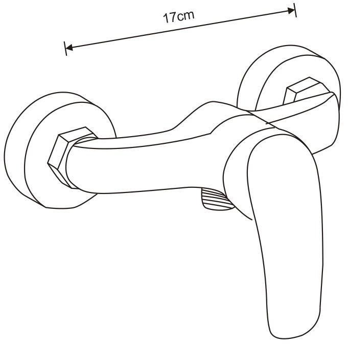 MEXEN – Fabia DB72 sprchová baterie s příslušenstvím, chrom 74654DB72-00