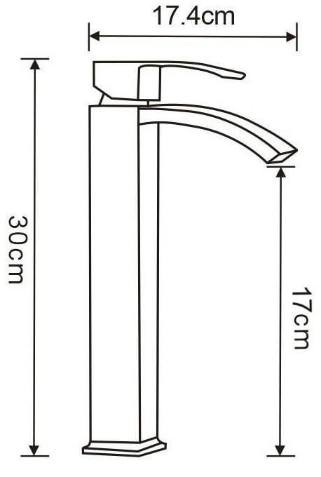 MEXEN – Libra DQ45 Set umyvadlové a vanové baterie s příslušenstvím, černá 745113DQ45-70