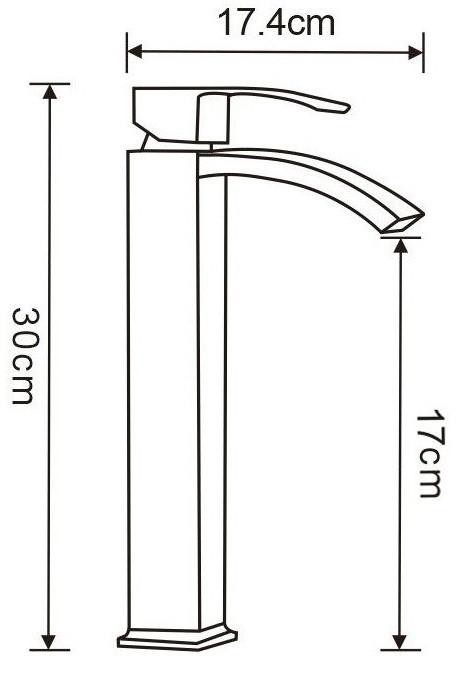 MEXEN – Libra R45 Set umyvadlové a vanové baterie s příslušenstvím, černá 745113R45-70