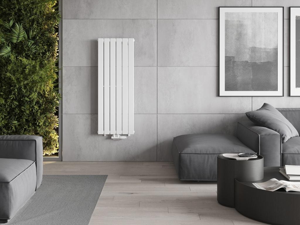 MEXEN – Boston otopný žebřík/radiátor 1200 x 452 mm, 611 W, bílá W213-1200-452-00-20