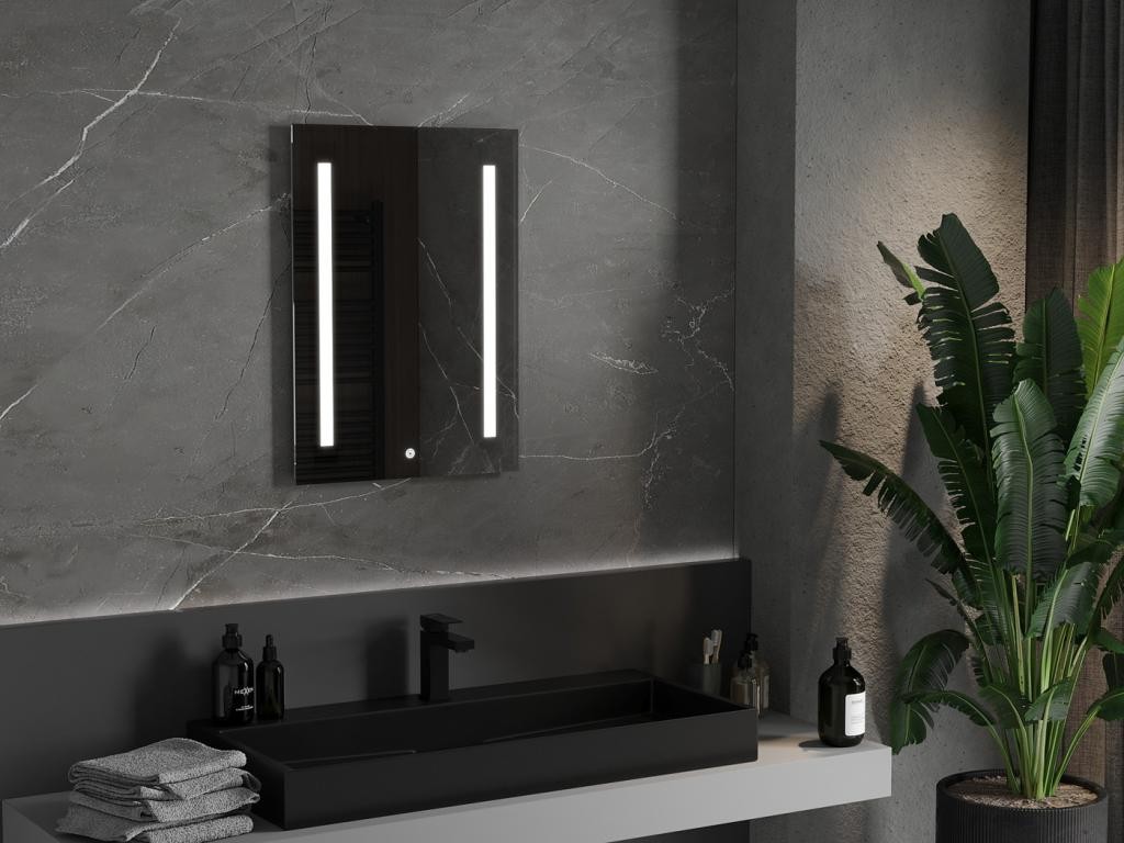 MEXEN – Remi zrcadlo s osvětlením 50 x 70, LED 6000K, 9804-050-070-611-00