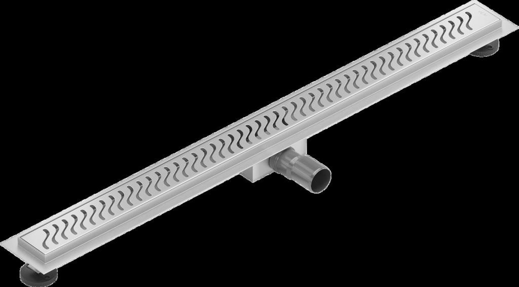 MEXEN – Flat M09 podlahový žlab 80 cm nerez 1028080-15