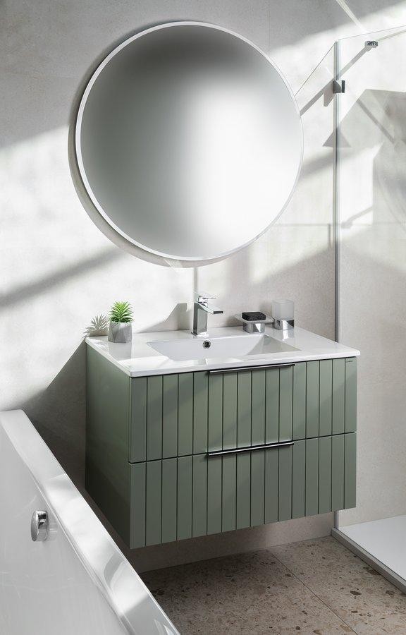 SAPHO – SLIM keramické umyvadlo, nábytkové, 100×46,5cm, bílá 1601-100