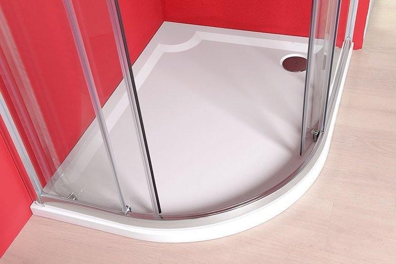 GELCO – Sprchová vanička RIVA GR10080L 1000×800 hladká, levá GR10080L