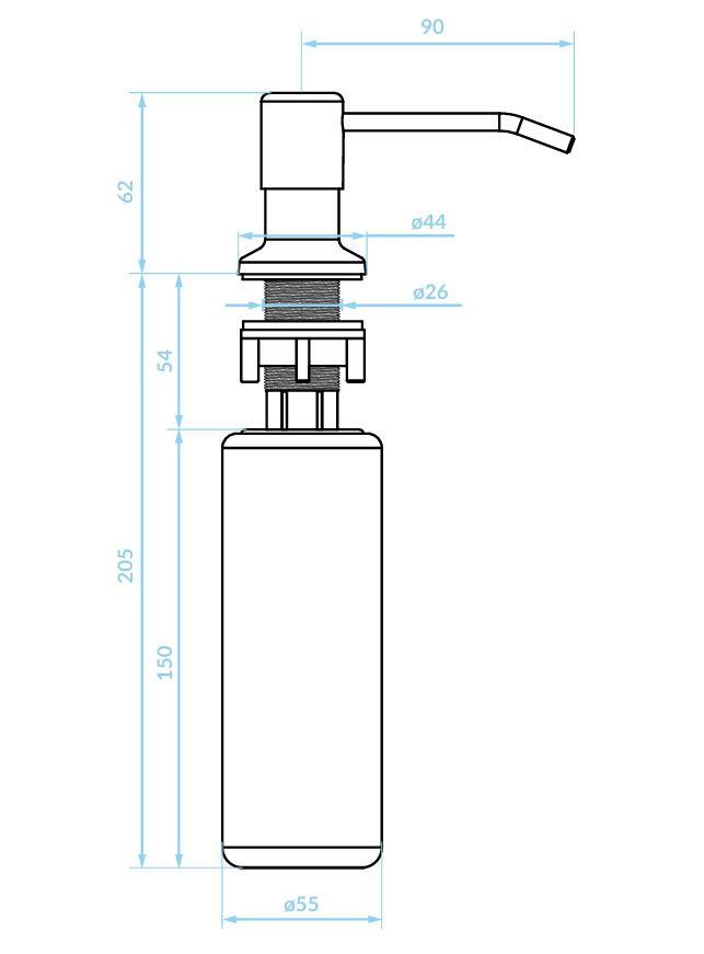 Kuchinox – LIBRA dávkovač jaru OKD_030T