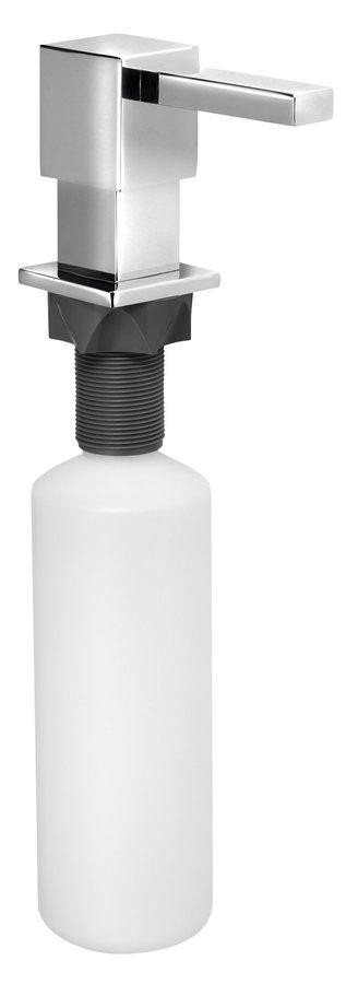 SAPHO - Zápustný dávkovač mýdla, hranatý, chrom SP011