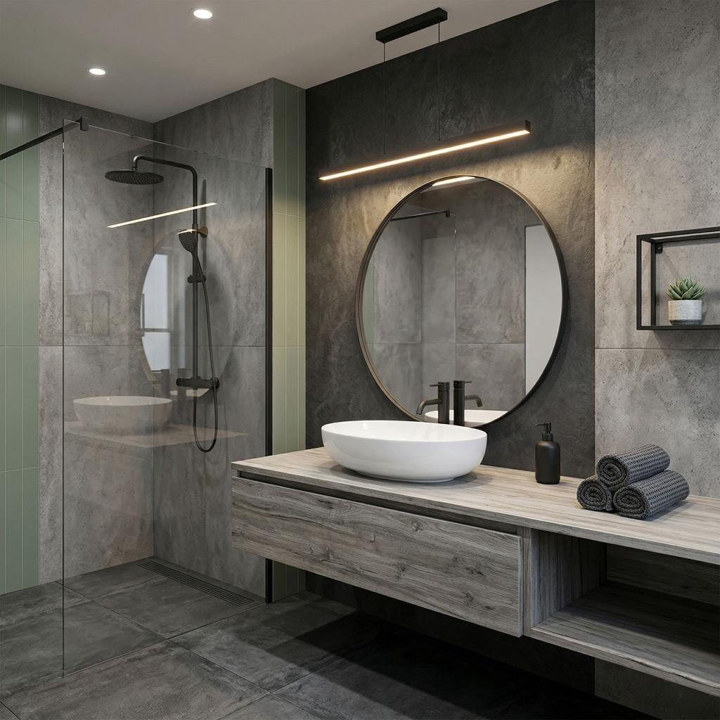 REA – Umyvadlo na desku Carola Slim 51,5×39 bílé REA-U8198