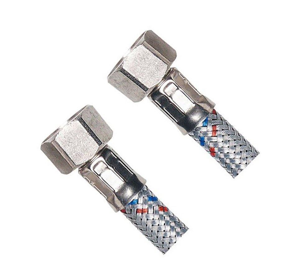 AQUALINE - Flexibilní nerezová hadice FxF 3/8"x3/8", 30cm 33103