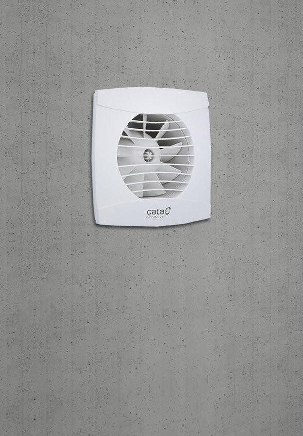 CATA - UC-12 koupelnový ventilátor axiální, 12W, potrubí 120, bílá 01300000 (obrázek 3)